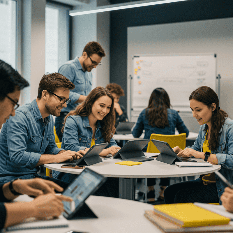 Empresas de educação: como usar a locação de tablet em workshops