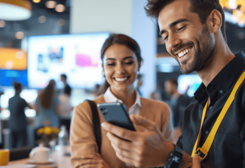 Locação de smartphones premium