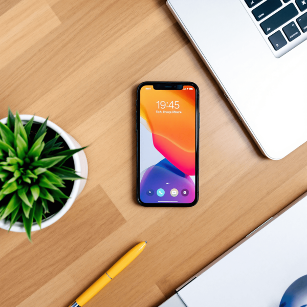 Empresas que Alugam Celulares com um kit na mesa do escritório