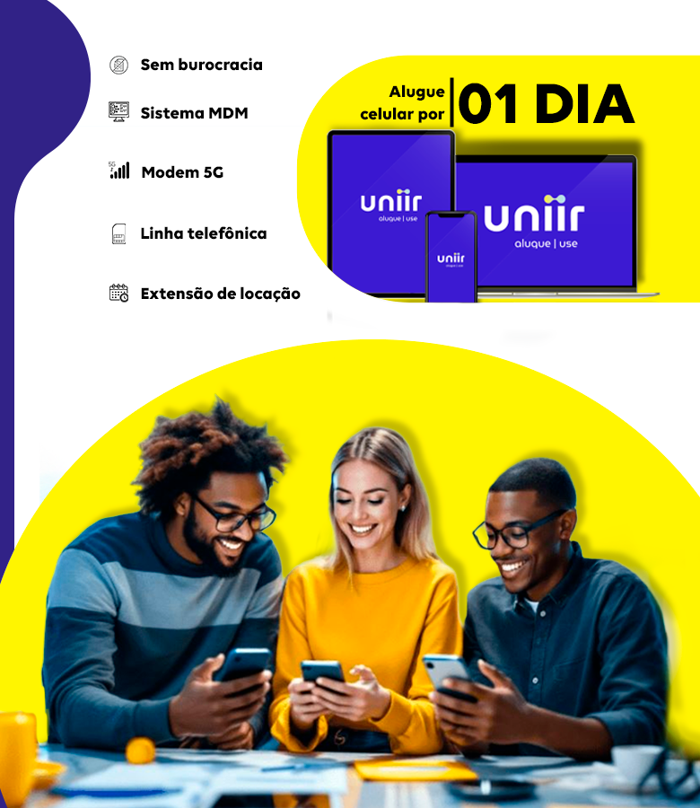 aluguel de iphone