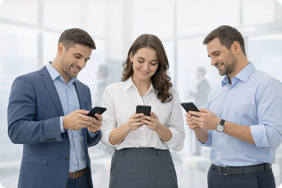 Aluguel de celular para empresas