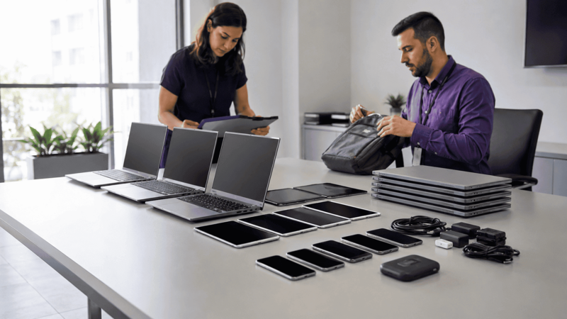 equipamentos para operações temporarias
