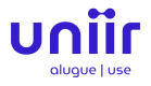 logo uniir alugue e use aluguel corporativo de equipamentos azul